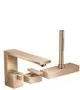 AXOR-HG-AXOR-Edge-3-Loch-Einhebel-Wannenrandmischer-Diamantschliff-Polished-Red-Gold-46431300 gallery number 1
